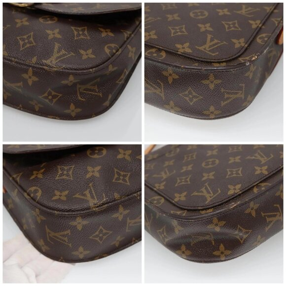 LOUIS VUITTON Monogram Monogram Saint Cloud GM Shoulder Bag M51242 Auth 138379 - Picture 14 of 16
